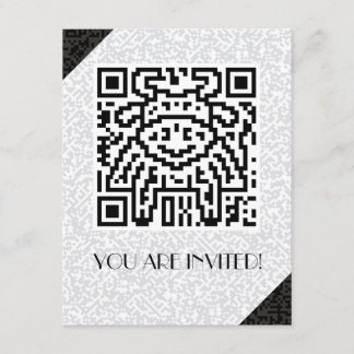 Invitation Code de QR le boeuf