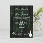 Invitation Code Matrix (Debout devant)