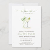 Invitation Code QR A Tini One Coquette Fête de Naissance Neut (Devant)