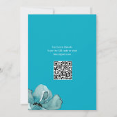 Invitation Code QR Bat mitzvah rose (Dos)