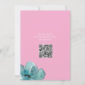 Invitation Code QR Bat mitzvah rose (Dos)