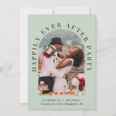 Invitation Code QR de la photo d'Arches Élégantes pour la réc (Devant)