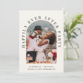 Invitation Code QR de la photo de l'arche élégante Réception  (Debout devant)