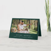 Invitation Code QR de mariage à l'arche d'eucalyptus Photo Em (Devant)