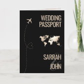Invitation Code QR de mariage de destination unique moderne (Devant)