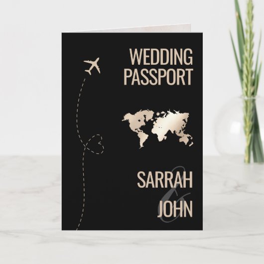 Invitation Code QR de mariage de destination unique moderne (Devant)