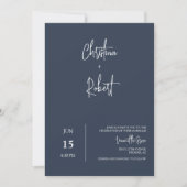 Invitation Code QR de Réponse RSVP pour un Mariage Bohème Min (Devant)
