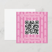 Invitation Code QR du camion fun et fancy (Devant / Derrière)