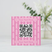 Invitation Code QR du camion fun et fancy (Debout devant)