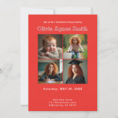 Invitation Code QR du Collège Red Legacy (Devant)