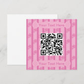 Invitation Code QR du détective amusant et fantaisiste (Devant / Derrière)