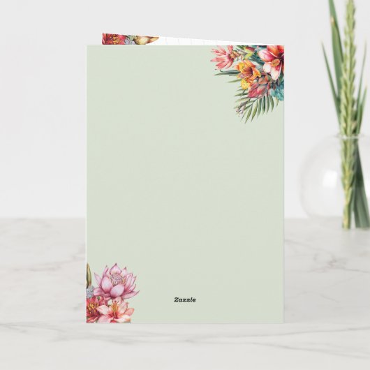 Invitation Code QR du passeport de destination verte Sage (Dos)