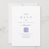 Invitation Code QR du site Web de l'arche de fleurs sauvages  (Dos)