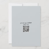 Invitation Code QR Elegant Mariage Utah W/RSVP (Dos)