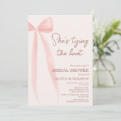 Invitation Code QR Elle Se Marie Arc Nuptial Enterrement de V (Debout devant)