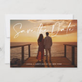 Invitation Code QR Enregistrer La Date - Voies Côtées | est u (Devant)