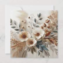 Code QR Fleurs Blanches Merveilleuses