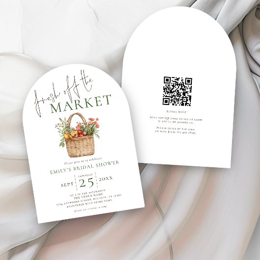 Invitation Code QR Fresh off the Market Enterrement