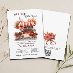 Invitation Code QR 'Hors du Marché' Enterrement de Vie de Jeu