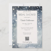 Invitation Code QR Lune et Étoiles pour la Mariée (Dos)