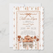 Invitation Code QR Mariage Tomber en Amour Enterrement de Vie (Devant)