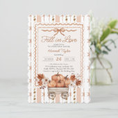 Invitation Code QR Mariage Tomber en Amour Enterrement de Vie (Debout devant)