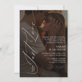 Invitation Code QR moderne Rien de fantaisie Juste Amour Mari (Devant)