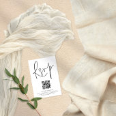 Invitation Code QR moderne Script Mariage N'importe quelle co