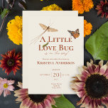 Invitation Code QR neutre genre Baby shower de bug d'amour<br><div class="desc">Une petite invitation de Baby shower de bugs d'amour - la façon idéale d'invitation vos invités pour célébrer l'arrivée de votre petite insecte d'amour! Cette charmante invitation présente de délicieuses illustrations vintages de bogues, y compris les insectes volants, papillons et chenille ajoutant une touche fantaisiste à votre occasion spéciale. Avec...</div>