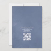 Invitation Code QR RSVP Vie Océanique Mariage Nautique (Dos)