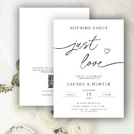 Invitation Code QR Script Rien de Fantastique Juste Amour Mar