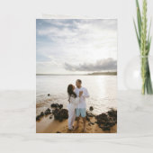 Invitation Code QR simple noir et blanc Mariage élégant (Dos)