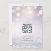Invitation Code QR | Swan Princess Mauve | BABY SHOWER (Dos)