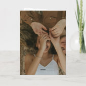 Invitation Code QR vert Sage traditionnel Mariage intemporel (Dos)