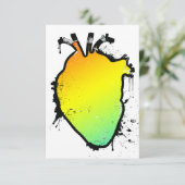 Invitation coeur (Debout devant)