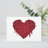 Invitation coeur d'amorce (Debout devant)