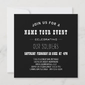 Invitation coeur d'amorce (Dos)