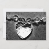 Invitation Cœur de cristal (Devant)