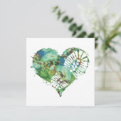 Invitation coeur de démarrage (Debout devant)