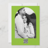 Invitation Coeur jaune Cactus Fiesta Love Merci (Dos)