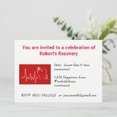 Invitation Coeur - Prend un coup de pied, garde sur le coup (Debout devant)