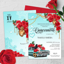 Coeur Sacré Quinceanera Lowrider Chola Chicana