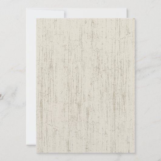 Invitation Coeur sculpté Mariage (Dos)