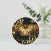 Invitation Coeur vapeur (Debout devant)