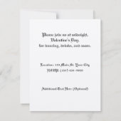 Invitation CoeurCrâne (Dos)