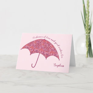 Invitation Coeurs Ajouter un nom Wedding shower nuptiale Salu