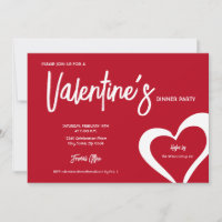 Coeurs blancs rouges Fête de la Saint Valentin cou