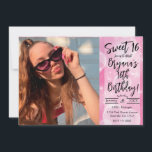 Invitation Coeurs Bubble Rose Cute Girly Anniversaire Sweet 1<br><div class="desc">personnaliser pour tout événement</div>