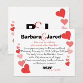 Invitation Coeurs d'art (Devant / Derrière)