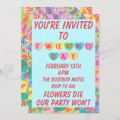 Invitation Coeurs de bonbons V. 2.0 (Devant / Derrière)